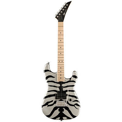 Charvel Super-Stock Pro Mod San Dimas Style 1 H Akçaağaç Klavye Silver Bengal Elektro Gitar